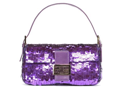 sequin baguette fendi